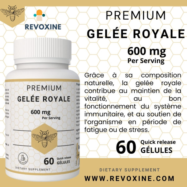 GELÉE ROYALE 60 gélules – Image 2