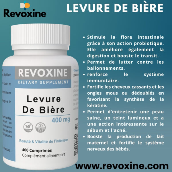 Levure de Bière 400 comprimés – Image 2