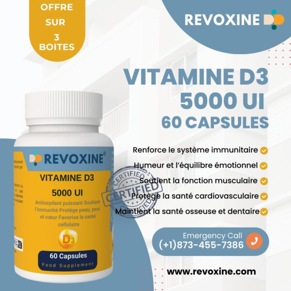 Vitamine D3    5000 UI – Image 2