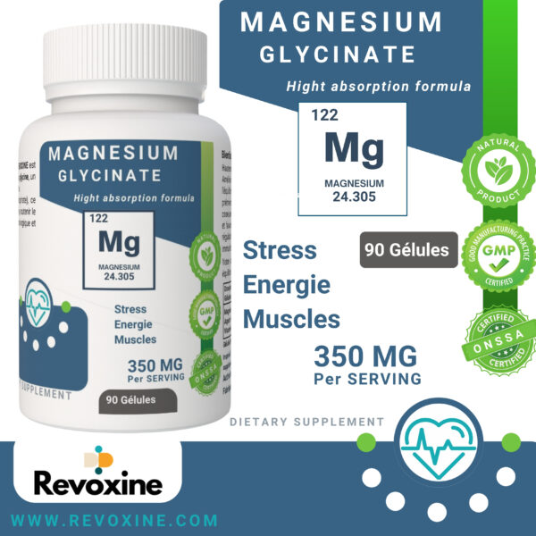 Magnésium Glycinate & Vitamine B6 – Image 2